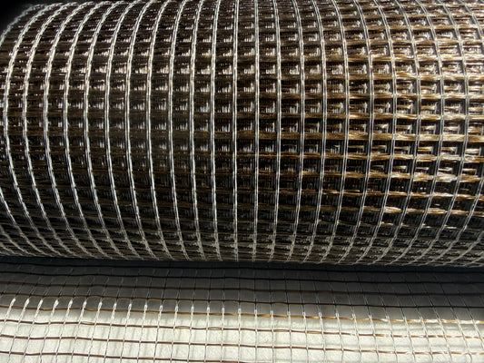 Griglia in fibra di basalto 110 g/m², rivestimento polimerico, 7x6 mm, 1x50 m, 50 m²
