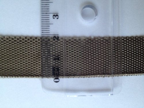 Nastro in fibra di basalto, 19 mm, 4,75 g/m, 0,17 mm, entrambi i bordi in fibra di basal